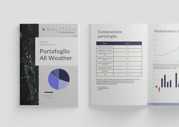 Report Portafoglio All Weather – Analitica - copertina corso