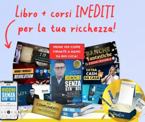 Ricchi senza Stronzate – Big Luca PREMIUM - copertina corso