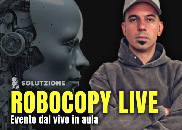 Robocopy Live 2024 – Marco Lutzu - copertina corso