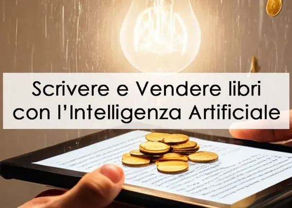 Scrivere e Vendere libri con l’Intelligenza Artificiale – Andrea Zamuner Cervi - copertina corso