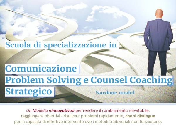 Scuola di specializzazione in comunicazione, problem solving e coaching strategico – Nardone - copertina corso