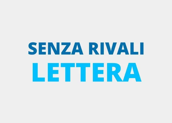 Senza Rivali: Lettera – CVPLUS - copertina corso