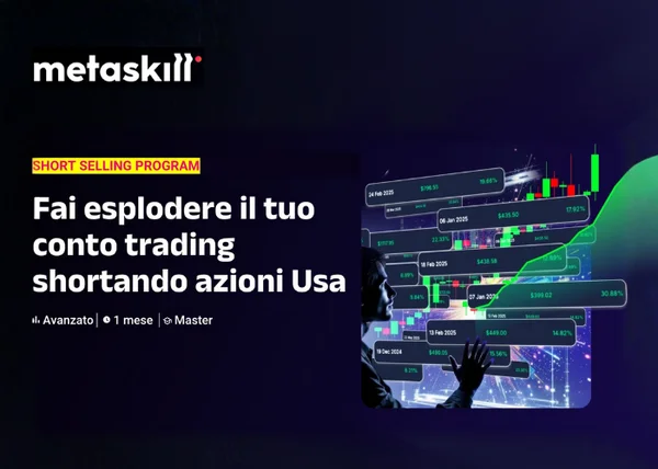 Short Selling Program – MetaSkill - copertina corso