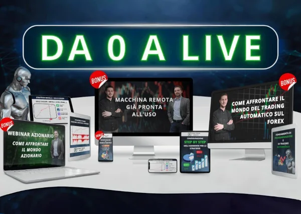 Smart Quant: Da Zero a Live – Quant Trader Academy - copertina corso