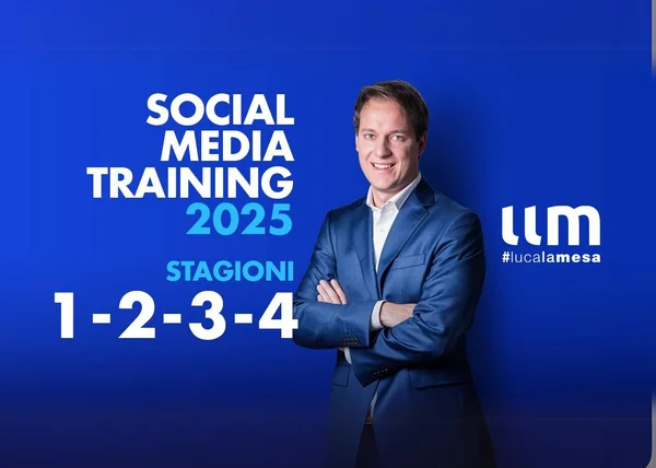 Social Media Training 2025 – Luca La Mesa - copertina corso