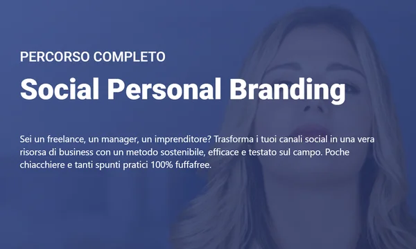 Social Personal Branding – Veronica Gentili - copertina corso
