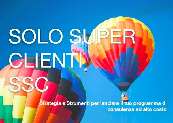 SSC Solo Super Clienti – Valerio Fioretti - copertina corso
