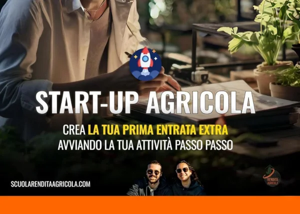 Start-Up Agricola – Rendita Agricola - copertina corso