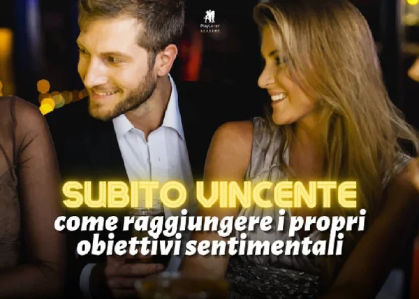Subito Vincente – PlayLover Academy - copertina corso