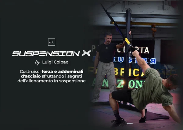 Suspension X by Luigi Colbax – FitnessX - copertina corso