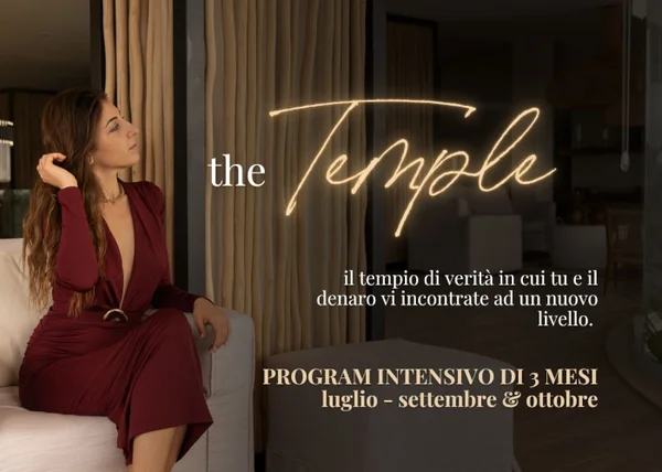 The Temple – Giulia Divinazione - copertina corso