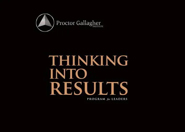 Thinking Into Results – Bob Proctor - copertina corso