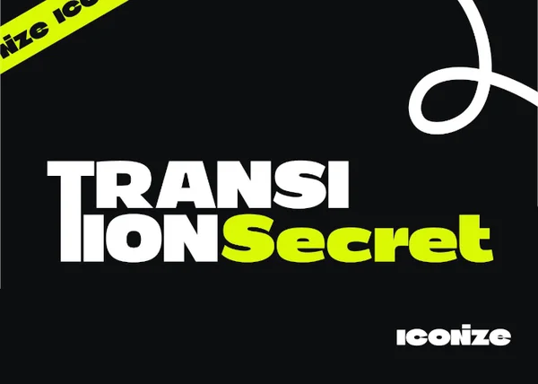 Transition Secrets – ICONIZE - copertina corso