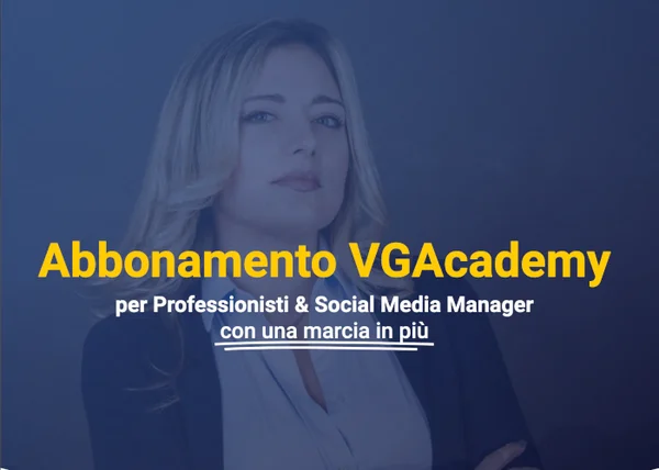 VGAcademy – Veronica Gentili - copertina corso