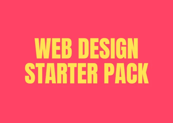 Web Design Starter Pack – Luigi Nigro - copertina corso