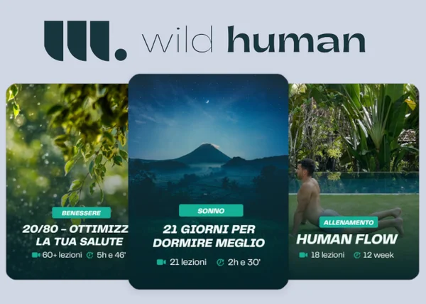 Wild Human – Roberto Bombagi - copertina corso