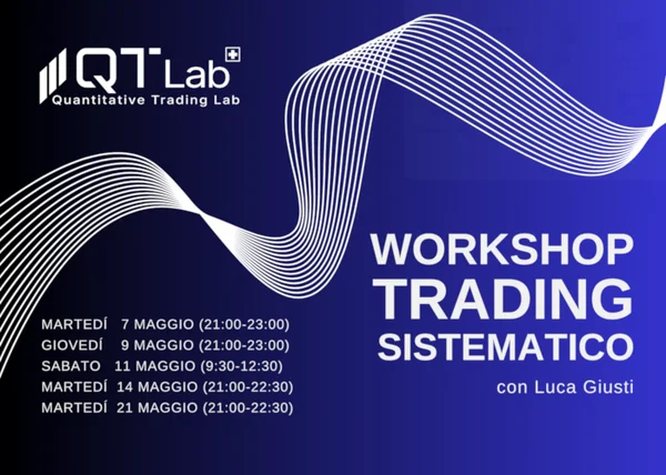Workshop sul Trading Sistematico – QTLab - copertina corso