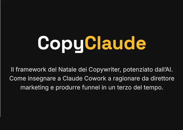 Copy Claude – Solutzione (Michael Sainville)
