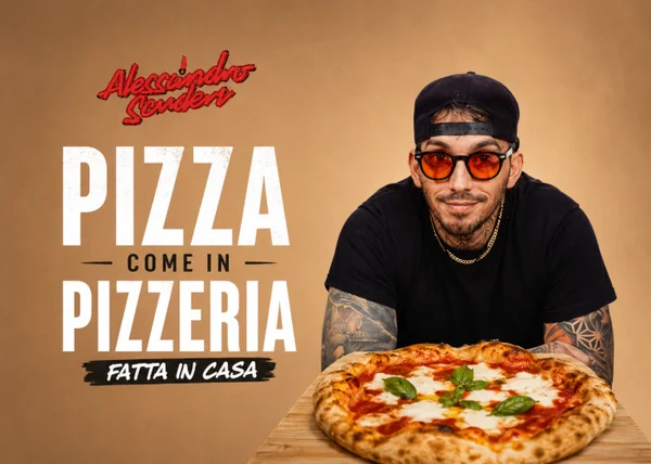 Pizza come in Pizzeria, Fatta in Casa – Alessandro Scudieri - copertina corso
