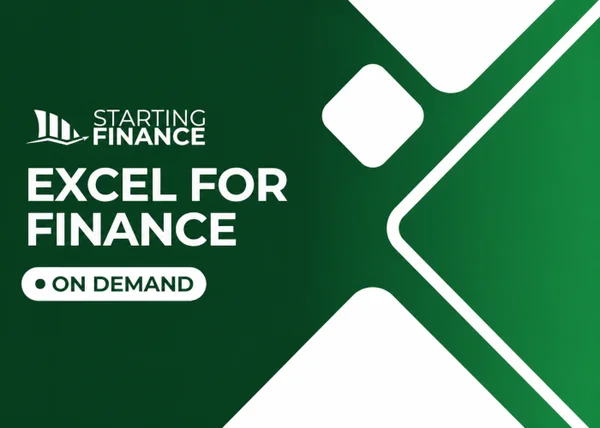 Excel for Finance On Demand – Starting Finance - copertina corso