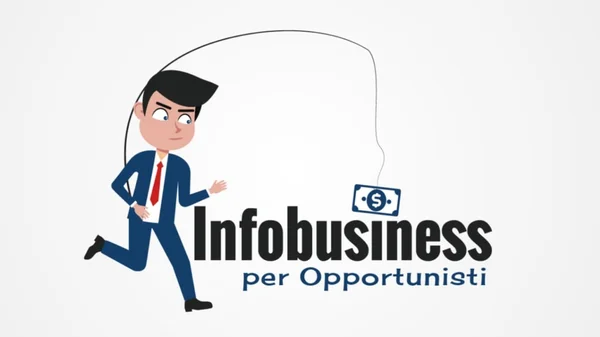 Infobusiness per Opportunisti di BigLuca - copertina corso