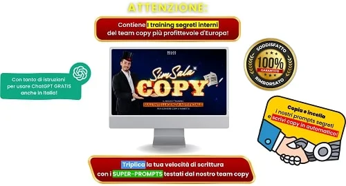 Sim Sala Copy di Big Luca - copertina corso