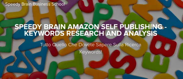 Speedy Brain Amazon Self Publishing (Fabrizio Salvati e Lorenzo Campo) - copertina corso