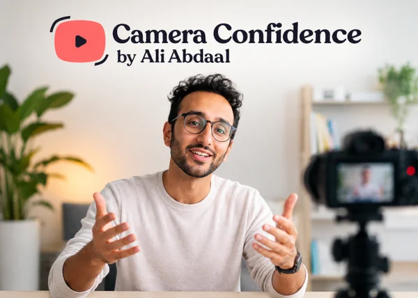 Corso Camera Confidence Masterclass – Ali Abdaal