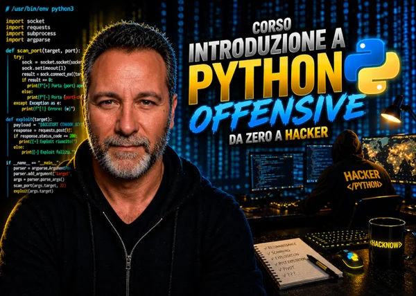 Corso Introduzione al Python Offensive – HackNow
