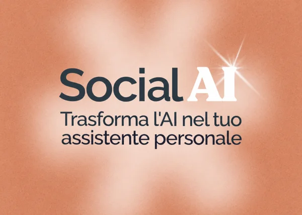 Corso Social AI – Arianna Cavina